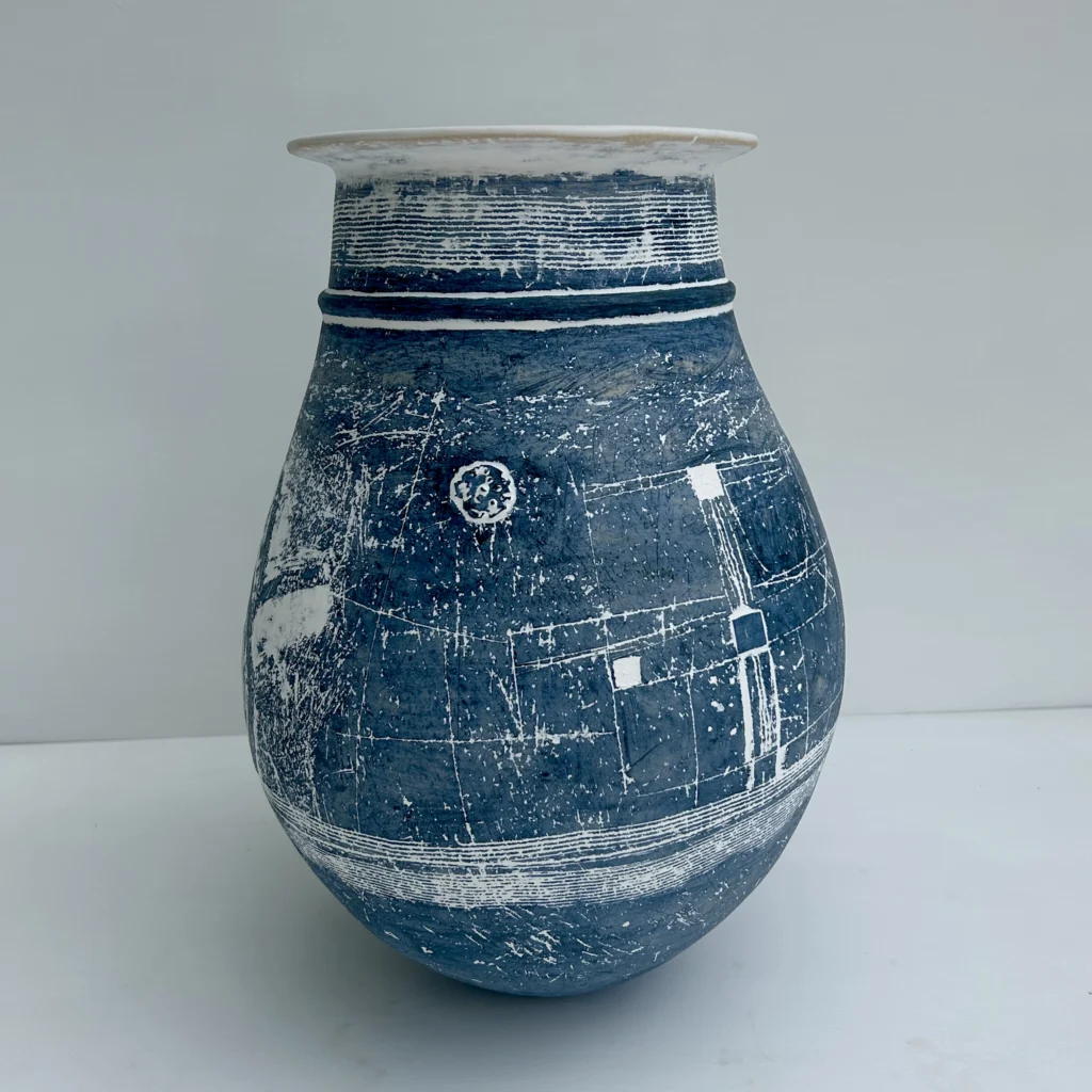cobalt landscape vessel
